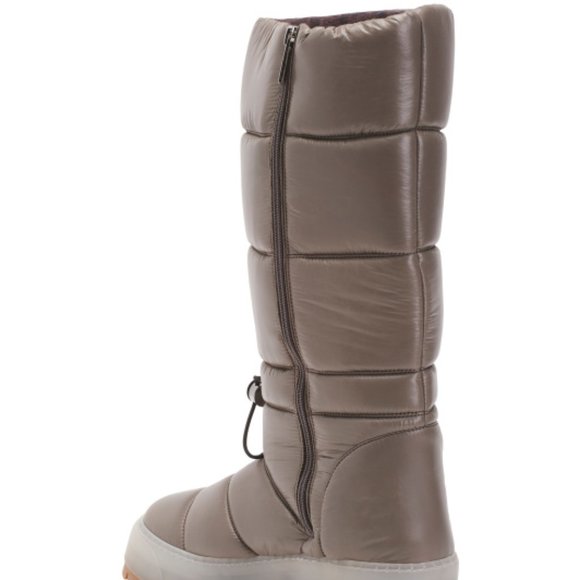 NWT AQUATALIA graphite Made In Italy Arlo Recycled Nylon Storm Boots 2465tn - Picture 2 of 2